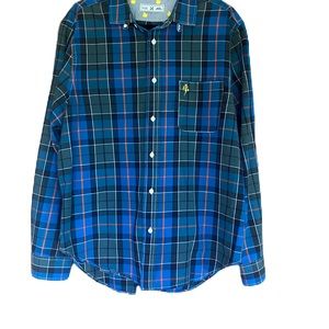 Five Four by Mark McNairy plaid button down shirt. Size 2xl
